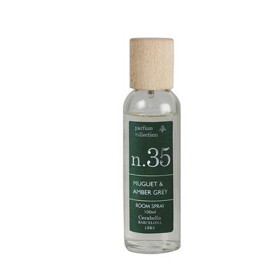 AMBIENTADOR ROOM SPRAY Nº35 -  MUGUET &  AMBER GREY AMBIENTADOR ROOM SPRAY Nº35 -  MUGUET &  AMBER GREY