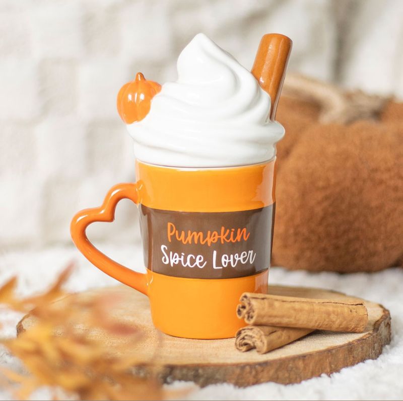 MUG CERÁMICA PUMPKIN SPICE LATTE