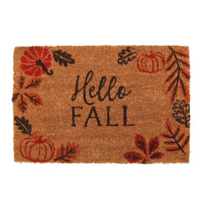 FELPUDO FIBRA NATURAL HELLO FALL