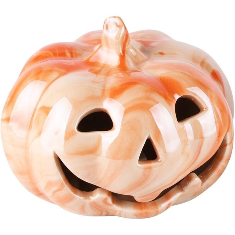 CALABAZA HALLOWEEN NARANJA IRIDISCENTE