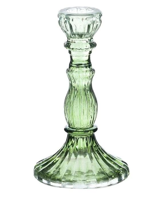 PORTAVELA CRISTAL VERDE
