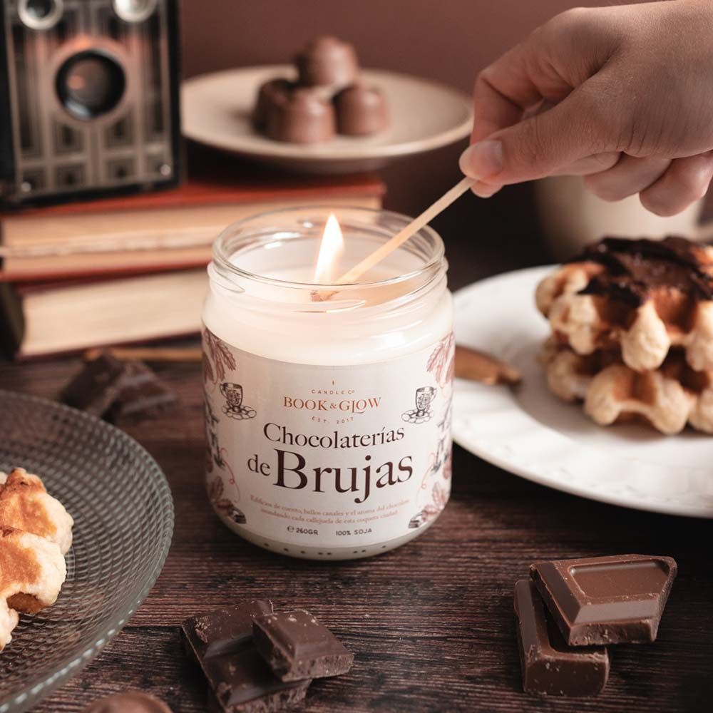 VELA CHOCOLATERIAS DE BRUJAS