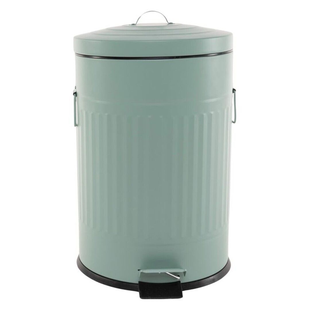 PAPELERA METAL VERDE MINT