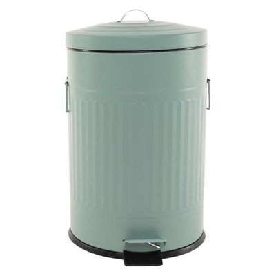 PAPELERA METAL VERDE MINT