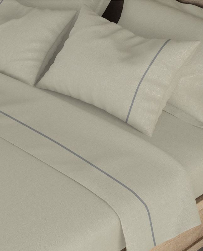 JUEGO DE CAMA ALBANY GRIS 160