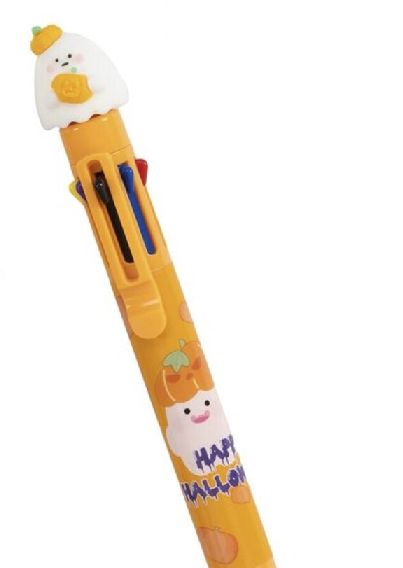 BOLIGRAFO FANTASMA MULTICOLOR  HALLOWEEN NARANJA