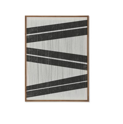 CUADRO HILOS RAYAS ABETO 60X80