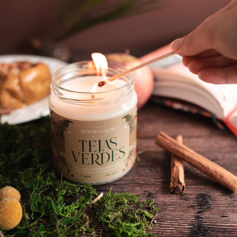 VELA TEJAS VERDES