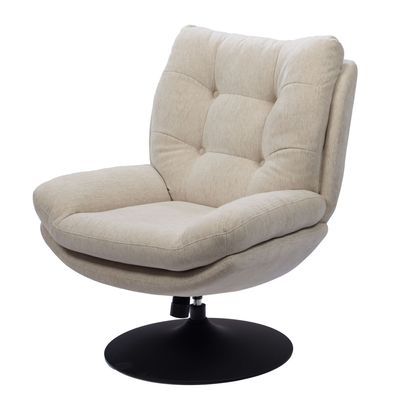 SILLON MAGNUM BEIGE BLACK GIRATORIO