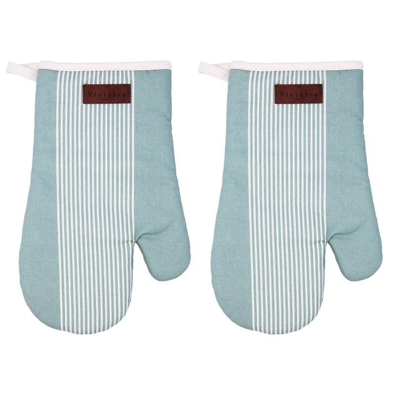 SET DE DOS MANOPLAS DE HORNO