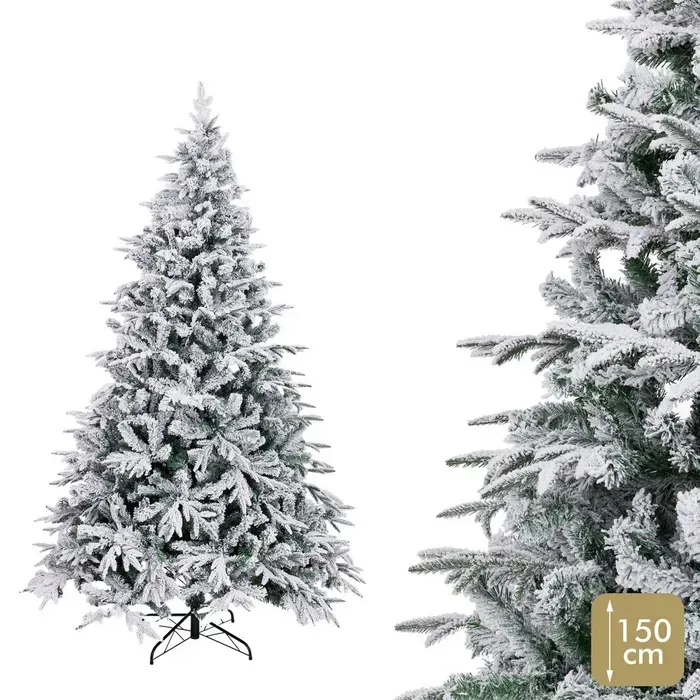 ÁRBOL MIXTO NEVADO 357 RAMAS 150 CM