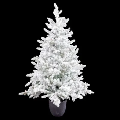 ÁRBOL MIXTO MACETA 194 RAMAS NEVADO 120 CM