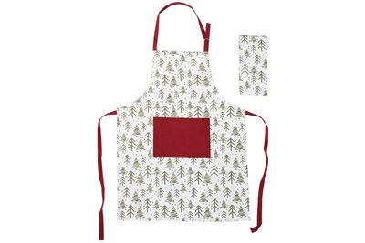 DELANTAL CON PAÑO ARBOLES