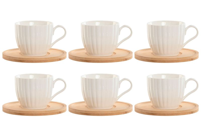 CAFE SET 6 BLANCO