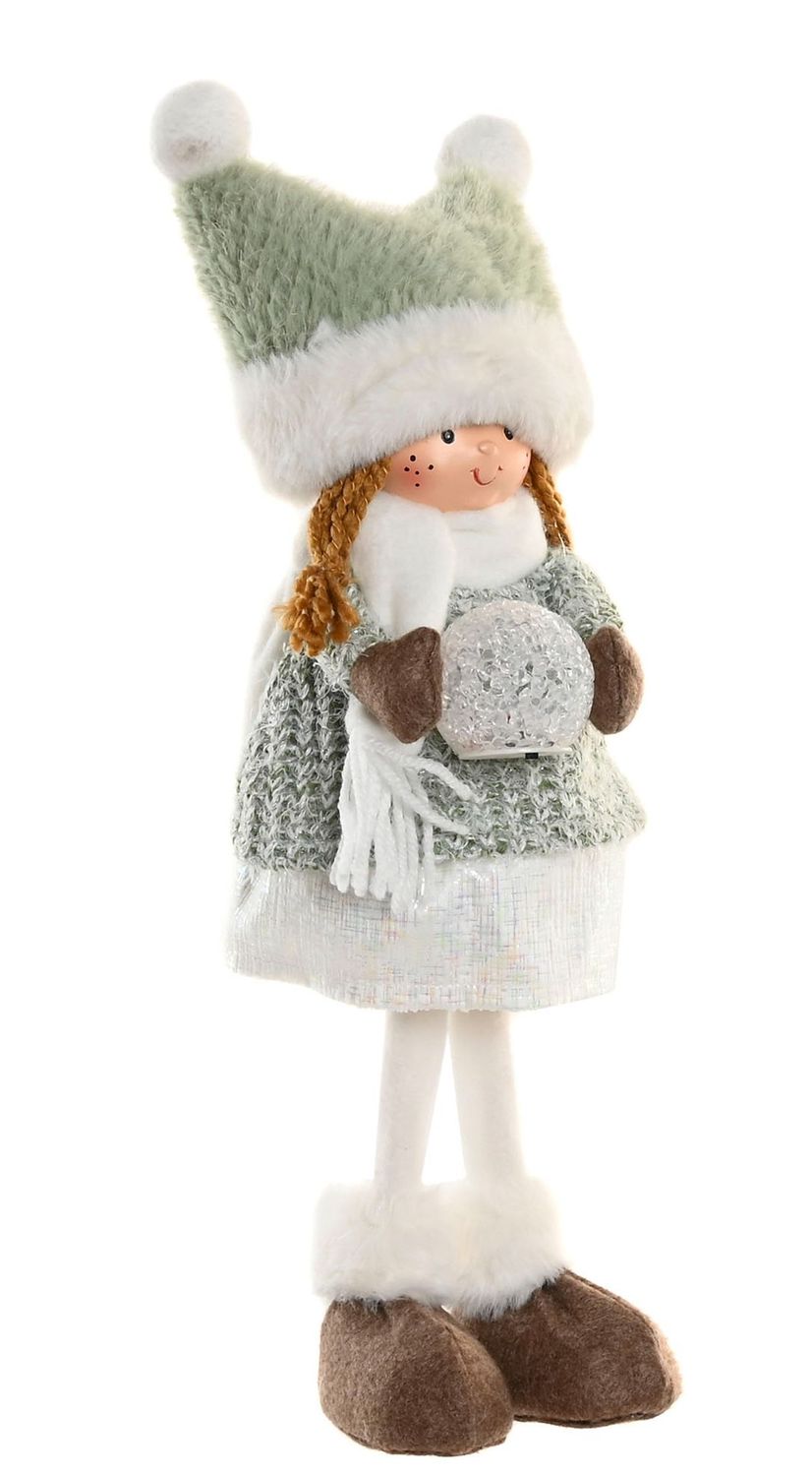 FIGURA NIÑA BOLA LED