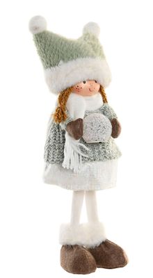 FIGURA NIÑA BOLA LED