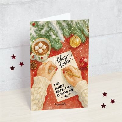 POSTAL FELICES FIESTAS