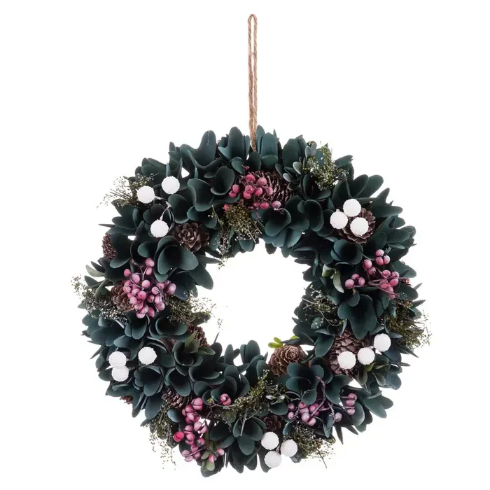 CORONA FOLLAJE Y MADERA