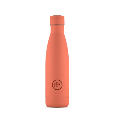 BOTELLA TERMICA PASTEL CORAL 500ML