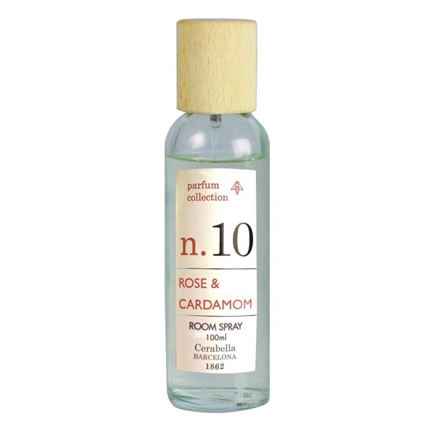 AMBIENTADOR ROOM SPRAY Nº10 - ROSE & CARDAMOM AMBIENTADOR ROOM SPRAY Nº10 - ROSE & CARDAMOM