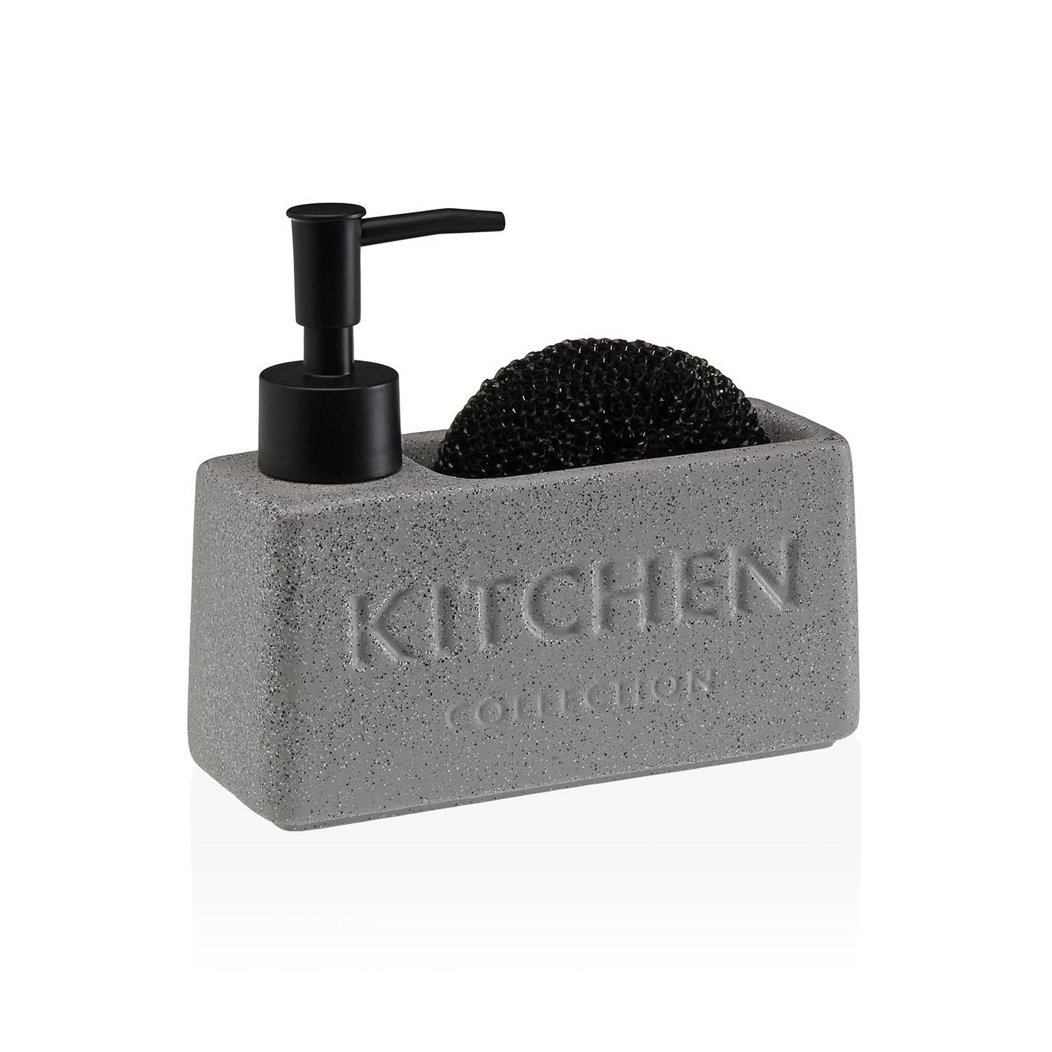 DISPENSADOR ESTROPAJERO "KITCHEN" GRIS
