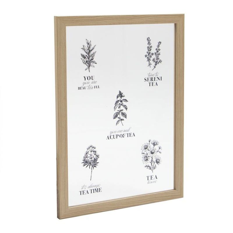 CUADRO TRANSPARENTE TEA TIME