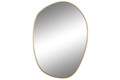 ESPEJO IRREGULAR DORADO 60X2,5X78 CM