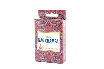 INCIENSO CONO SET 15 AROMA NAG CHAMPA INCIENSO CONO SET 15 AROMA NAG CHAMPA