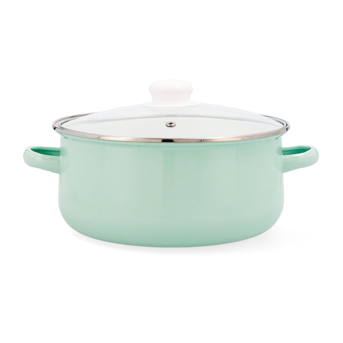 CACEROLA ACERO ESMALTADO 24CM