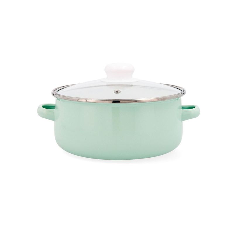 CACEROLA ACERO ESMALTADO 20CM