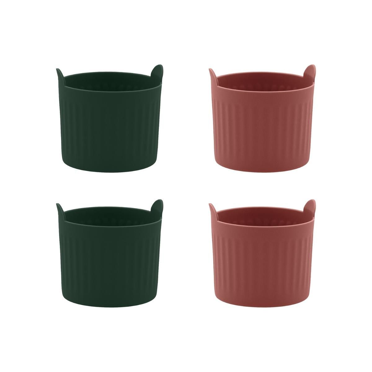 SET 4 MOLDES SILICONA