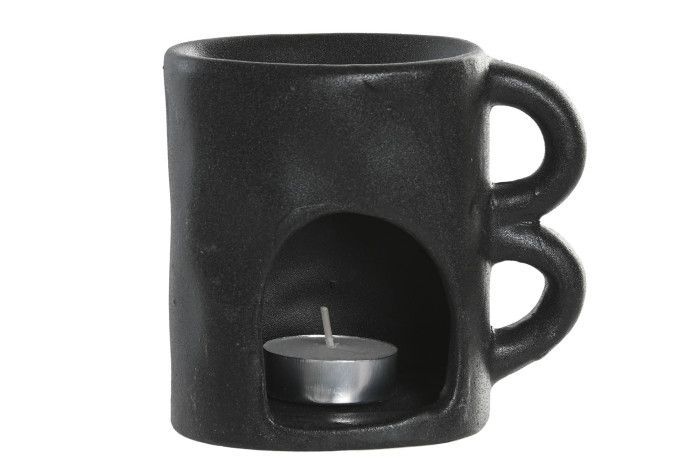 QUEMADOR CERAMICA ORGANICO ASAS NEGRO