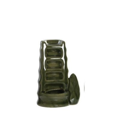 SOPORTE INCIENSO SET 5 CERAMICA  PARA CONO VERDE