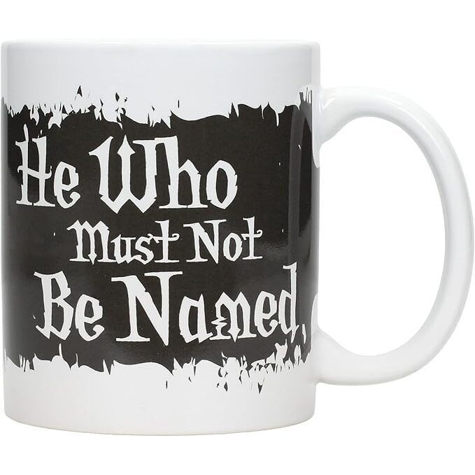 TAZA HE WHO MUST BE NAMED HARRY POTTER