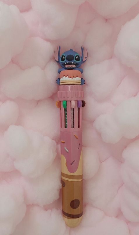 BOLIGRAFO 10 COLORES STITCH DISNEY TARTA