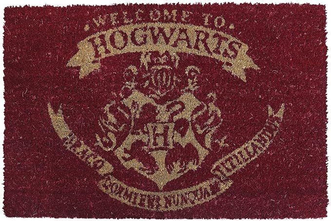 FELPUDO WELCOME TO HOGWARTS HARRY POTTER