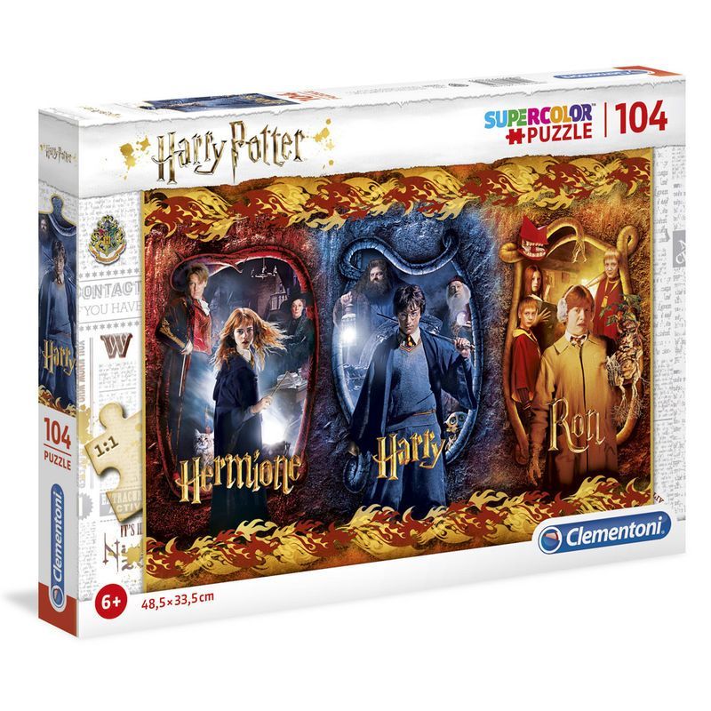 PUZZLE HARRY, RON Y HERMIONE HARRY POTTER 104PZ