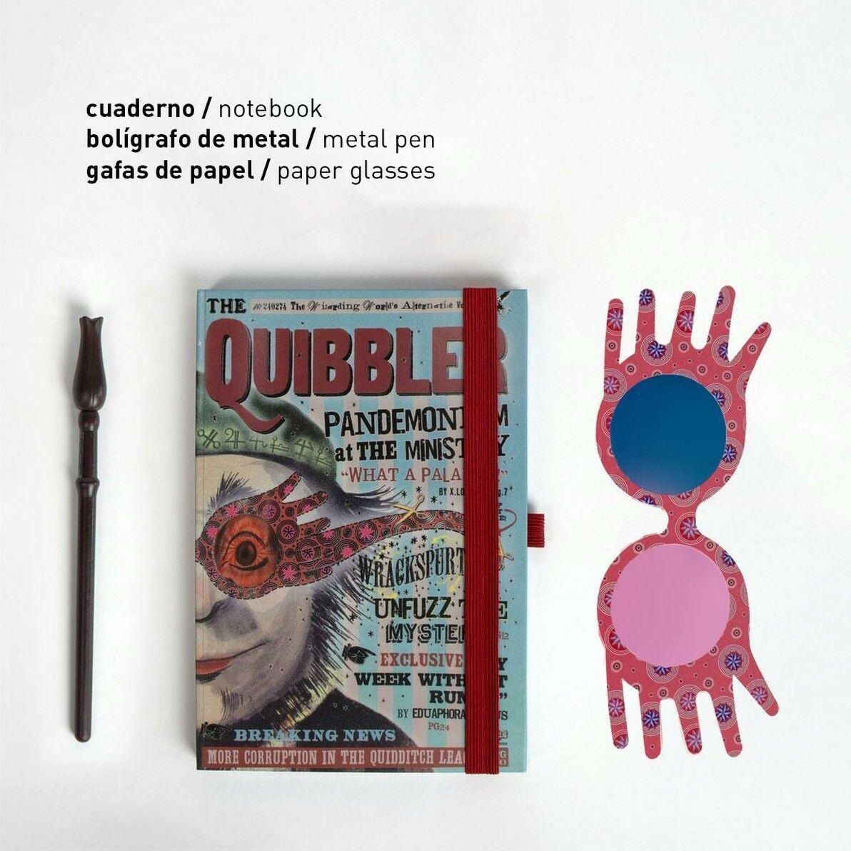 SET PAPELERIA LUNA LOVEGOOD HARRY POTTER