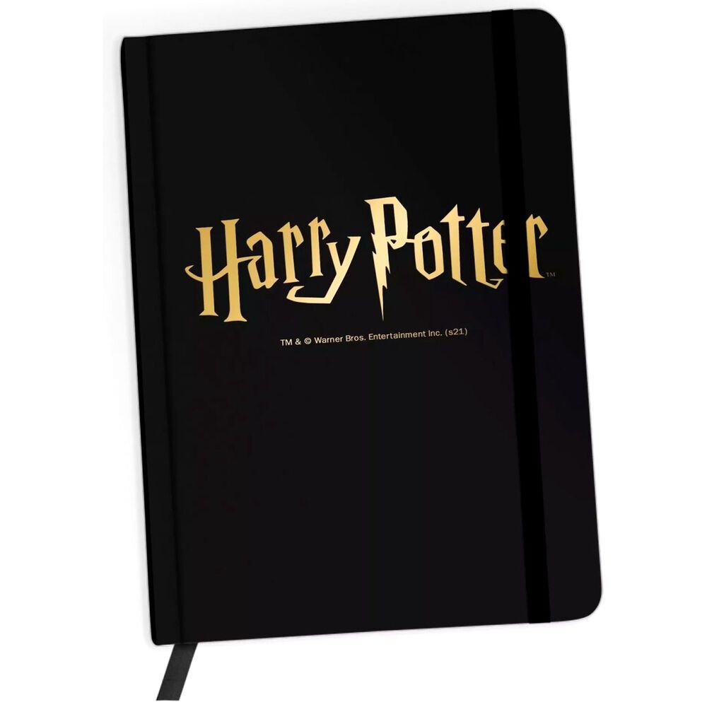 CUADERNO NEGRO HARRY POTTER