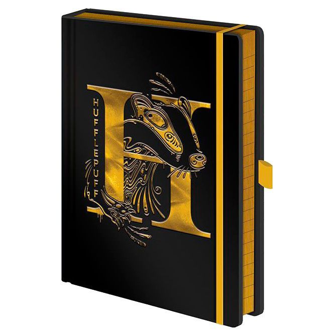 CUADERNO A5 PREMIUM HUFFLEPUFF HARRY POTTER