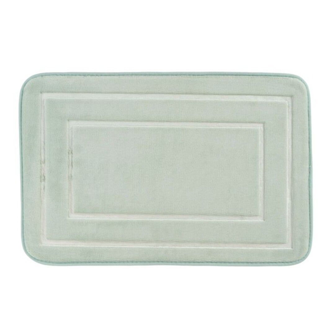 ALFOMBRA BAÑO 40X60 ANTIDESLIZANTE VERDE