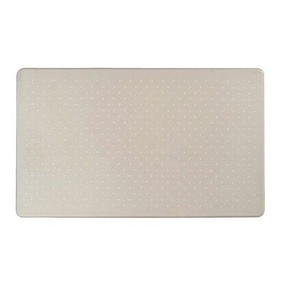 ALFOMBRA COCINA 45X75 BEIGE TOPOS