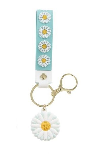 LLAVERO FLOR BLANCA