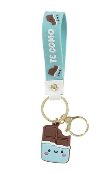 LLAVERO CHOCOLATE "TE COMO"