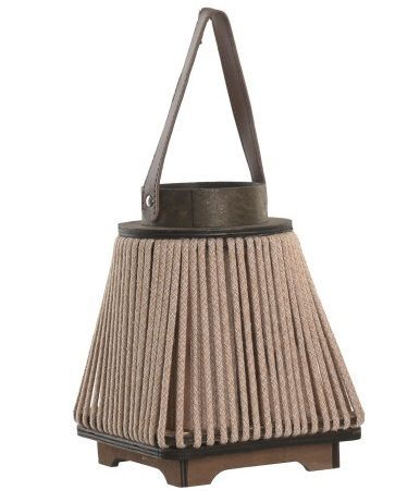 PORTAVELA ALGODON CRISTAL CREMA