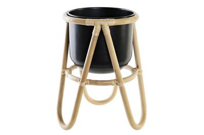 MACETERO NEGRO Y NATURAL