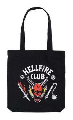 BOLSA SHOPPING HELLFIRE CLUB STRANGER THINGS