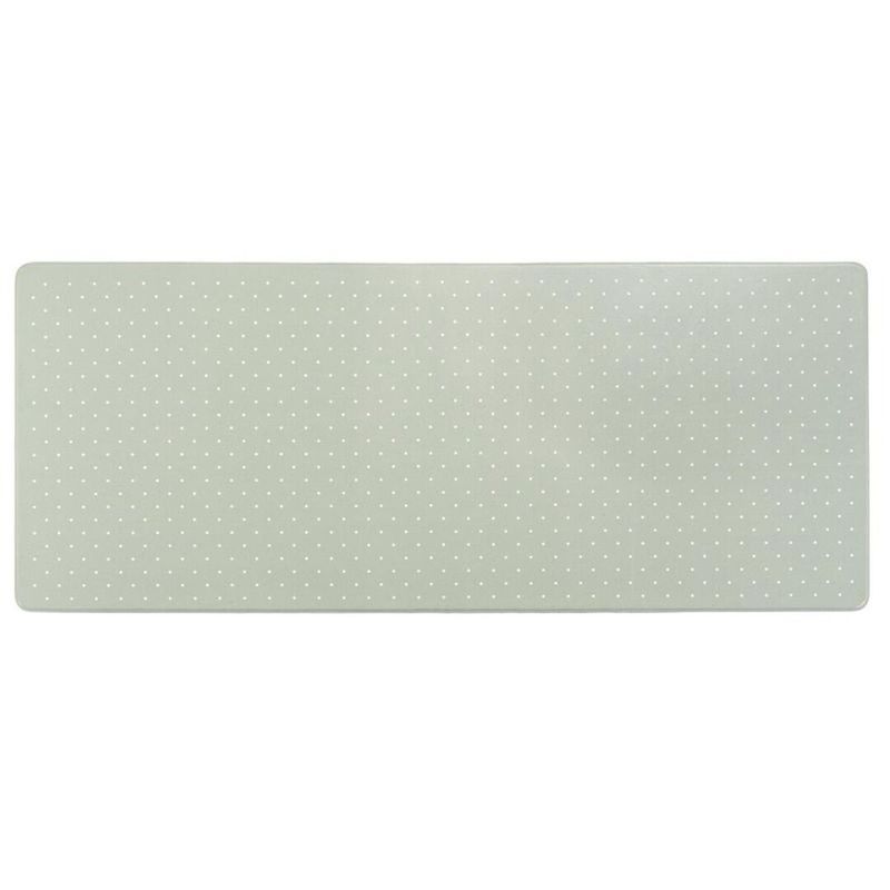 ALFOMBRA COCINA 120X50 VERDE TOPOS