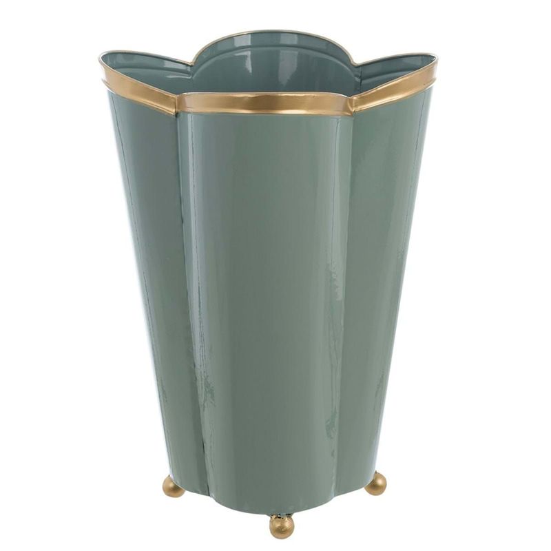 PARAGUERO METAL VERDE AGUA