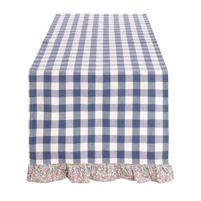 CAMINO DE MESA CON VOLANTES